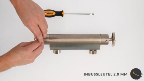 Thermostaatknop demonteren C008